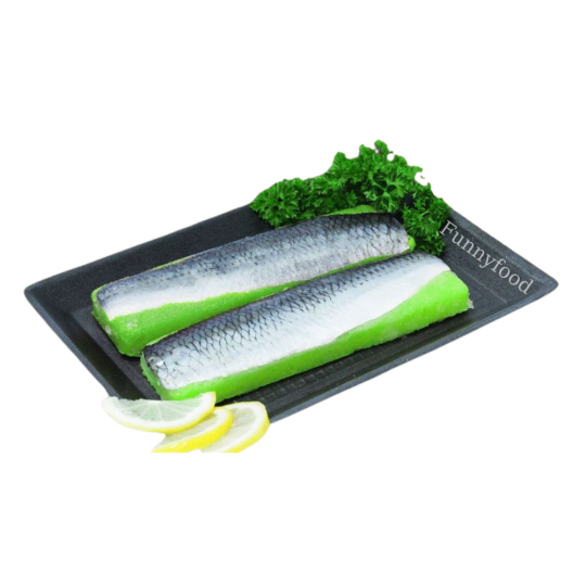 Cá Trích Ép Trứng Sashimi (Mù Tạt)