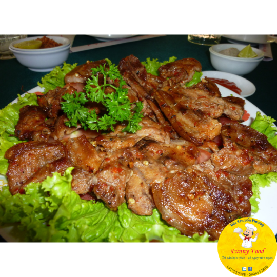 Ba Rọi Heo Rừng Lai Ướp Sa tế