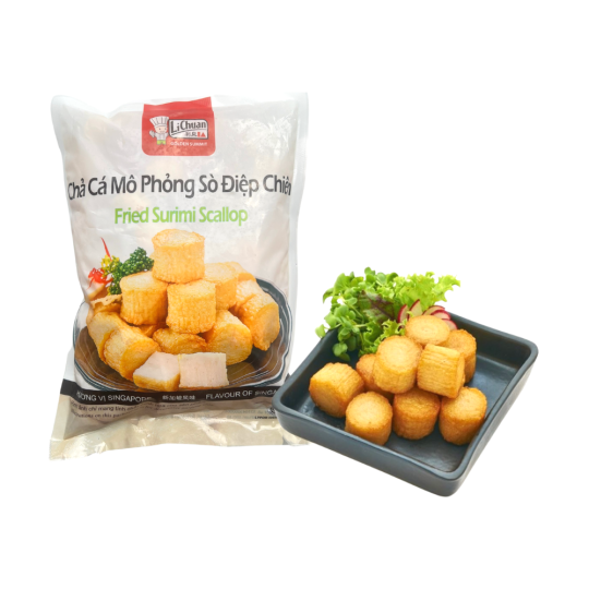 Chả Cá Mô Phỏng Sò Điêp