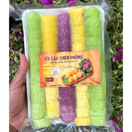 Xôi Khúc Chiên Phồng - Mix 3 vị 