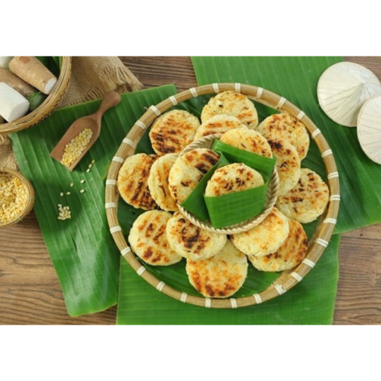Bánh Sắn Nướng Cốt Dừa