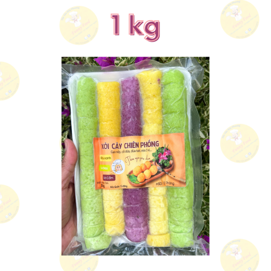 Xôi Khúc Chiên Phồng - Mix 3 vị 