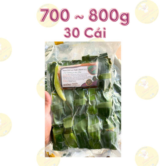 Bánh Bột Lọc Huế - Chuẩn Vị Huế – Set 30 Cái Bánh
