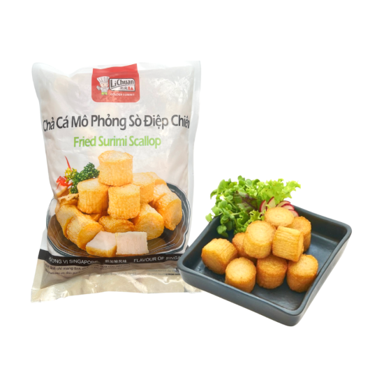 Chả Cá Mô Phỏng Sò Điêp